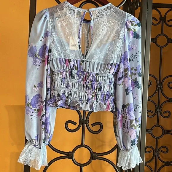 FREE PEOPLE Daphne Blouse - Picture 3 of 11